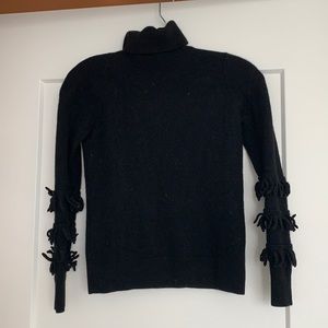Michael Kors Black Wool Roll Neck